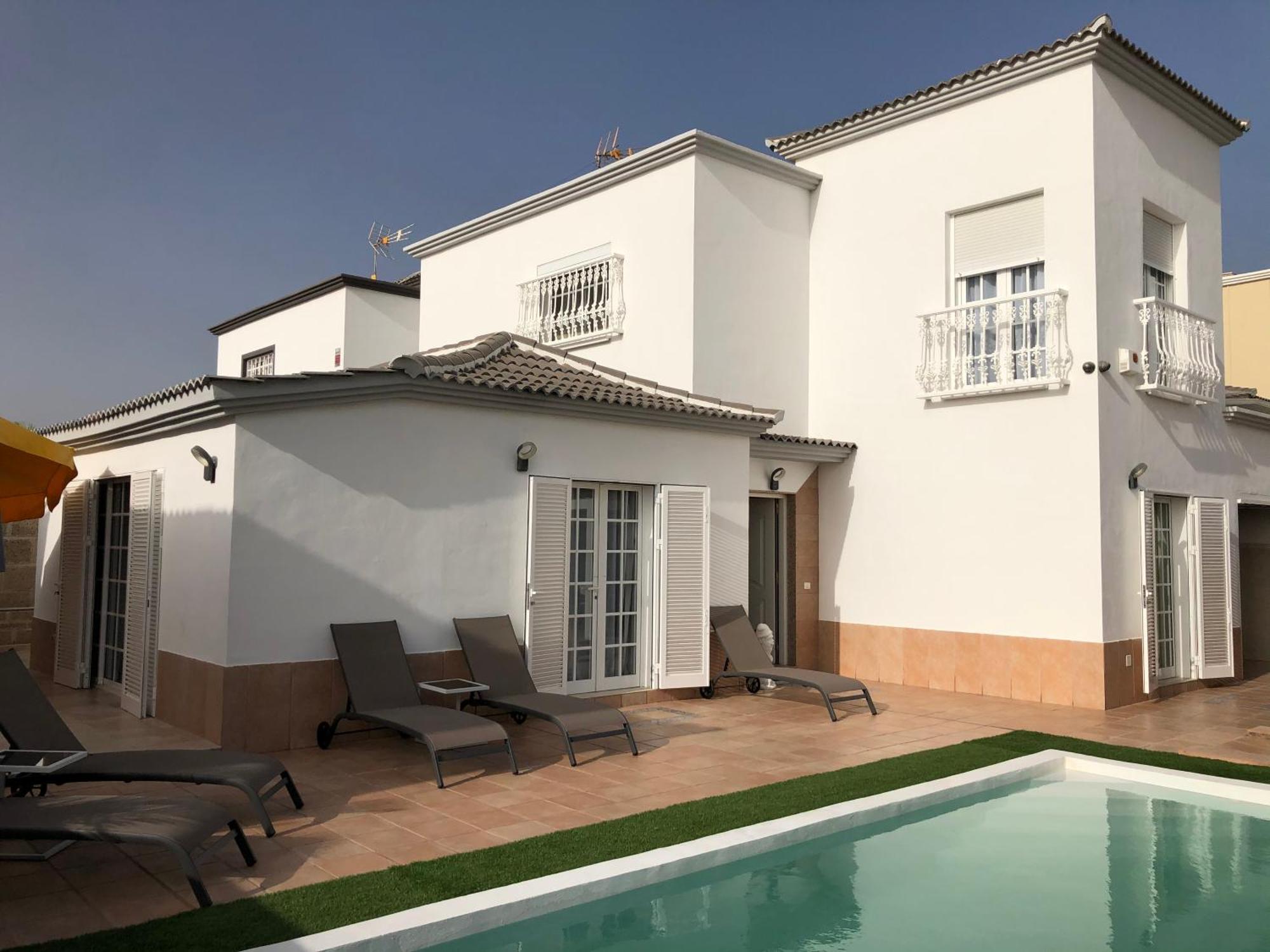 Villa Vanesa Luxury Private Villa With A Heated Pool, 4 Bedrooms And 4 Bathrooms Costa Adeje  Buitenkant foto